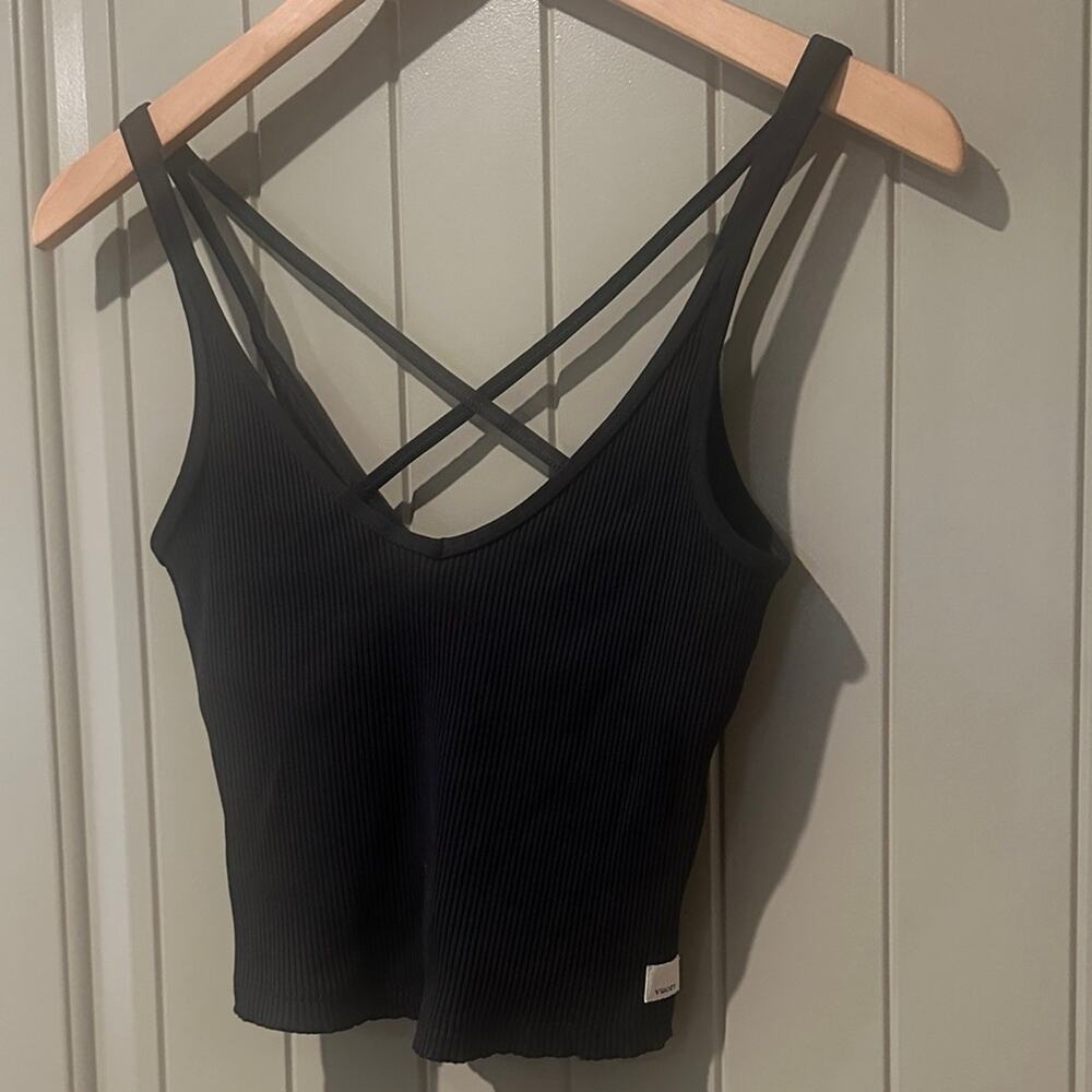 VUORI Rib Crop Tank S - Picture 3 of 6